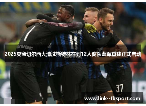 2025夏窗切尔西大清洗斯特林在列12人离队蓝军重建正式启动